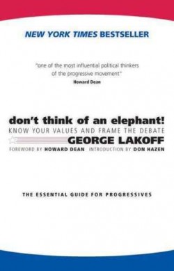 George Lakoff: don't think of an elephant